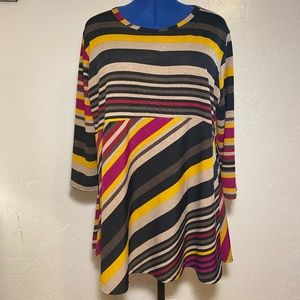 Curvy Lily empire waist blouse, size 2X.